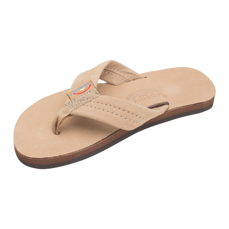 Rainbow - Premier Leather 1" Strap - Sandals -Kids-Sandals-Rainbow Sandals-3-4 w/Back Strap-Sierra Brown-Spunkys Surf Shop LLC