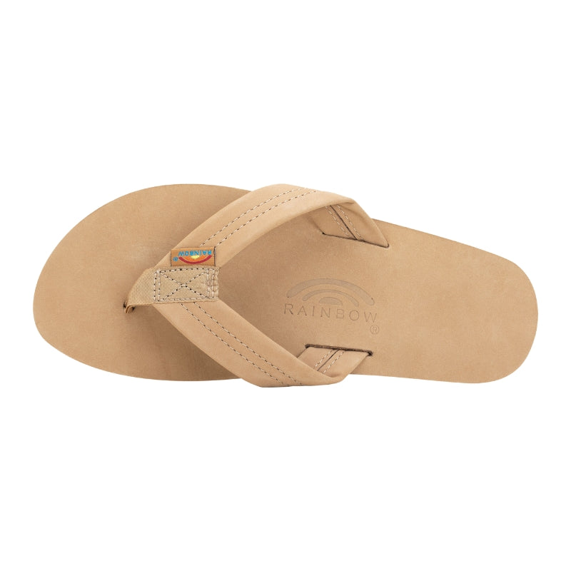 Rainbow Sandals - Single Layer Premier Leather with Arch Support 1" Strap - Sandals - Mens