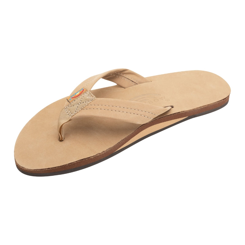 Rainbow Sandals - Single Layer Premier Leather with Arch Support 1" Strap - Sandals - Mens