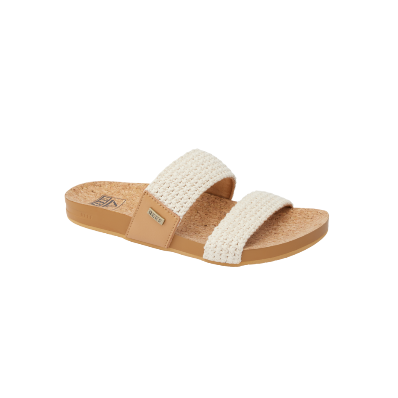 Reef - Cushion Vista - Sandals - Women's-Sandals-Reef-Natural Crochet Textile-5-Spunkys Surf Shop LLC