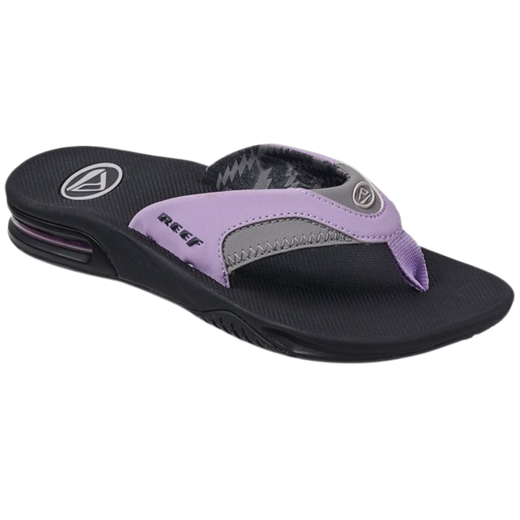 Reef - Fanning Sandals - Womens-Sandals-Reef-7-Women-Black-Spunkys Surf Shop LLC