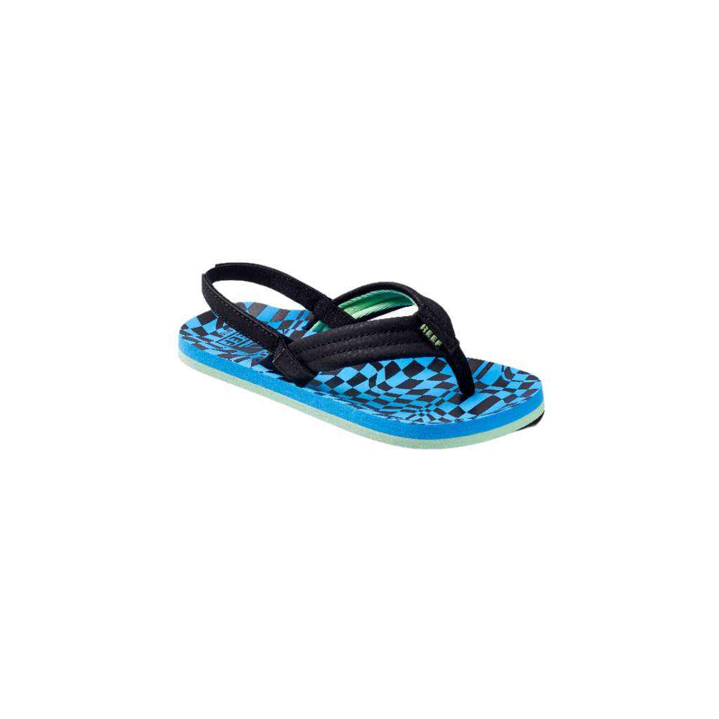 Reef - Little Ahi Swell Checkers - Boy - Sandal-Sandals-Reef-3-Children-Swell Checkers-Spunkys Surf Shop LLC