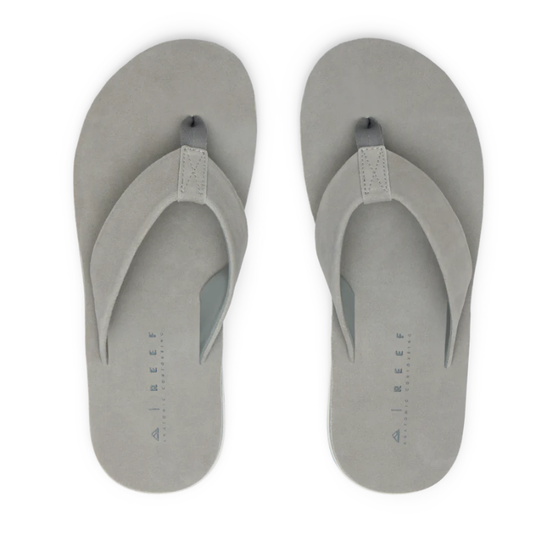 Reef - Ojai Classic - Sandals - Mens-Sandals-Reef-7-Grey Suede-Spunkys Surf Shop LLC