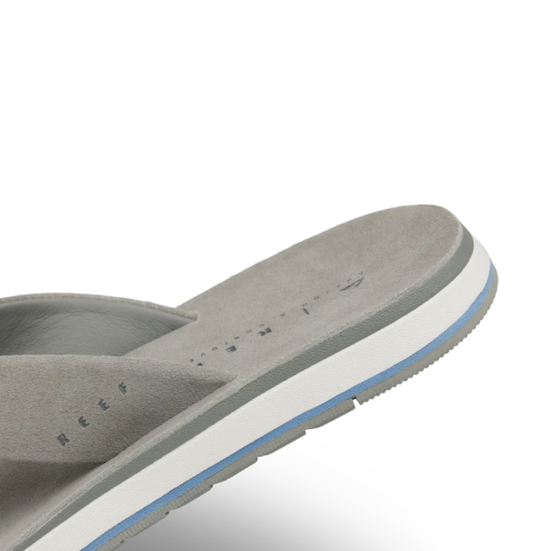 Reef - Ojai Classic - Sandals - Mens-Sandals-Reef-7-Grey Suede-Spunkys Surf Shop LLC