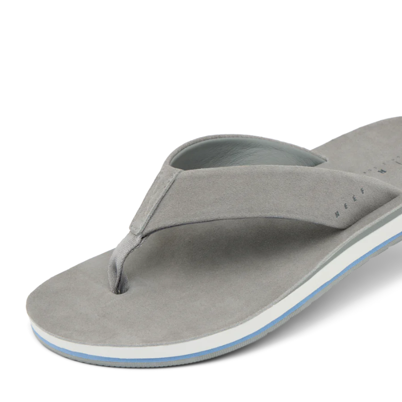 Reef - Ojai Classic - Sandals - Mens-Sandals-Reef-7-Grey Suede-Spunkys Surf Shop LLC