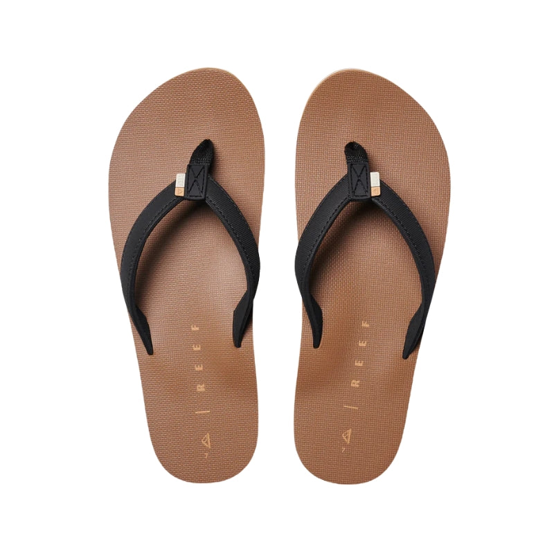 Reef - Solana - Sandals - Women-Sandals-Reef-Black/tan-5-Spunkys Surf Shop LLC