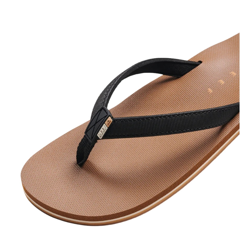 Reef - Solana - Sandals - Women-Sandals-Reef-Black/tan-5-Spunkys Surf Shop LLC