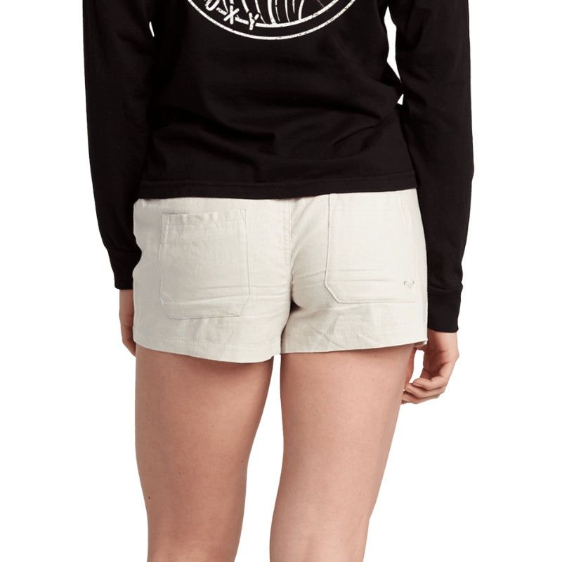 Roxy - Oceanside - Shorts - Womens-Shorts-Roxy-XS-STONE SOLID-Spunkys Surf Shop LLC