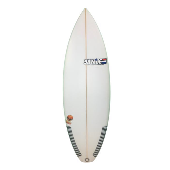 Savage - Mush Burger - Grom-Shortboards-Savage-Clear-4'10"-Spunkys Surf Shop LLC
