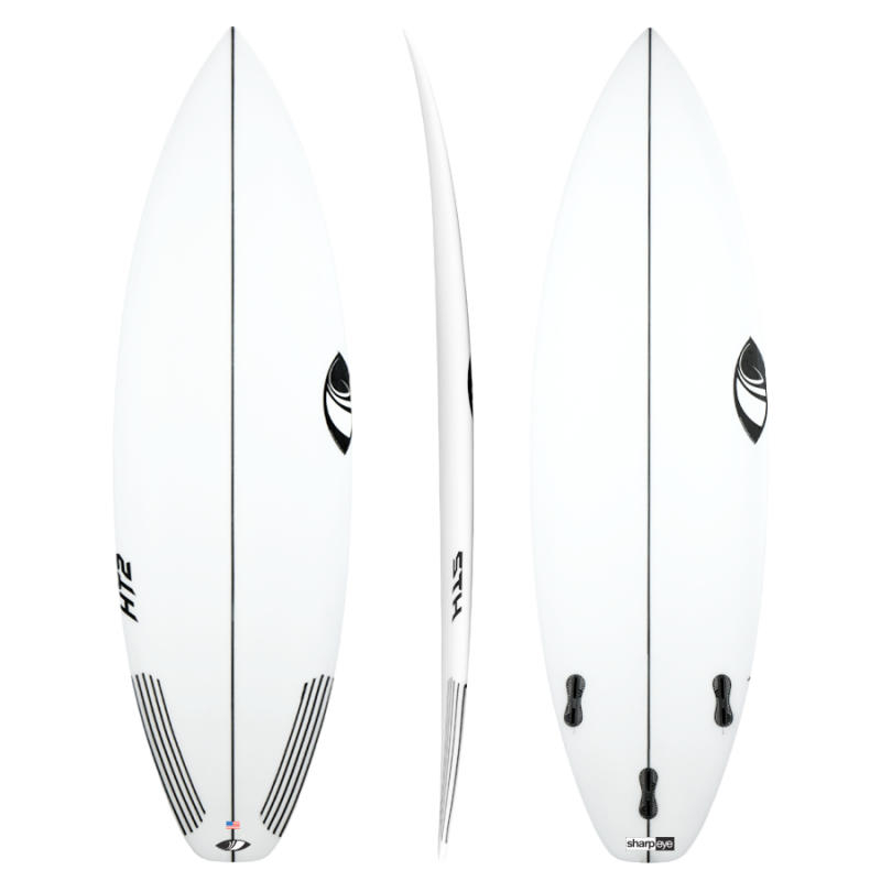 Sharpeye - HT2 Youth - PU - Surfboard-Shortboards-Sharpeye-4'10"-FCS II-Spunkys Surf Shop LLC