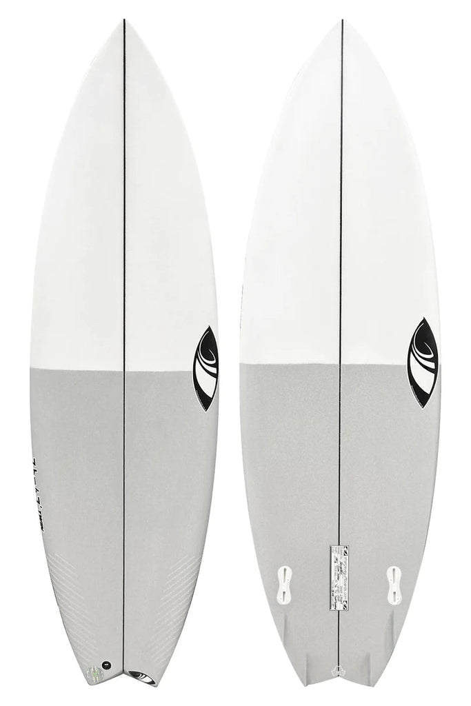 Sharpeye - Storms Twin Turbo - E3 Epoxy - Surfboard-Shortboards-Sharpeye-5'4"-FCS II-Grey-Spunkys Surf Shop LLC