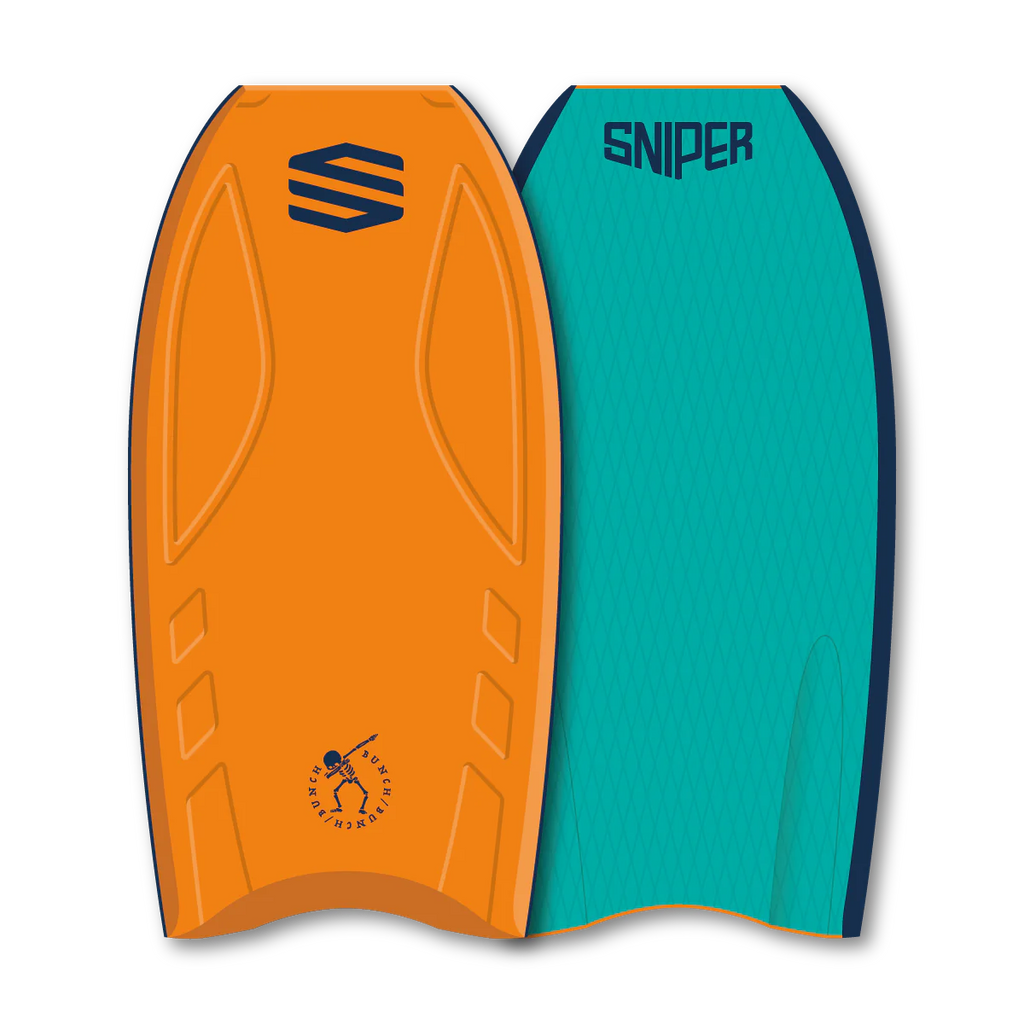 Sniper Bodyboards - Bunch-Bodyboards-Sniper-41"-Orange-Spunkys Surf Shop LLC