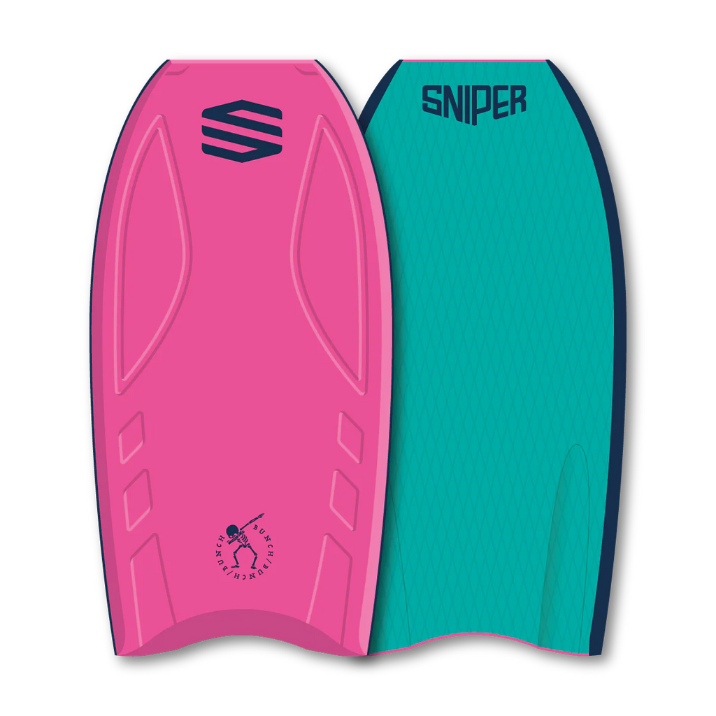 Sniper Bodyboards - Bunch-Bodyboards-Sniper-41"-Pink-Spunkys Surf Shop LLC