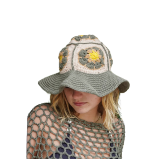 SoHo Bomeian - Waimea Bucket Hat - Hat - Unisex-Hats-Soho Bohemian-Green-Spunkys Surf Shop LLC