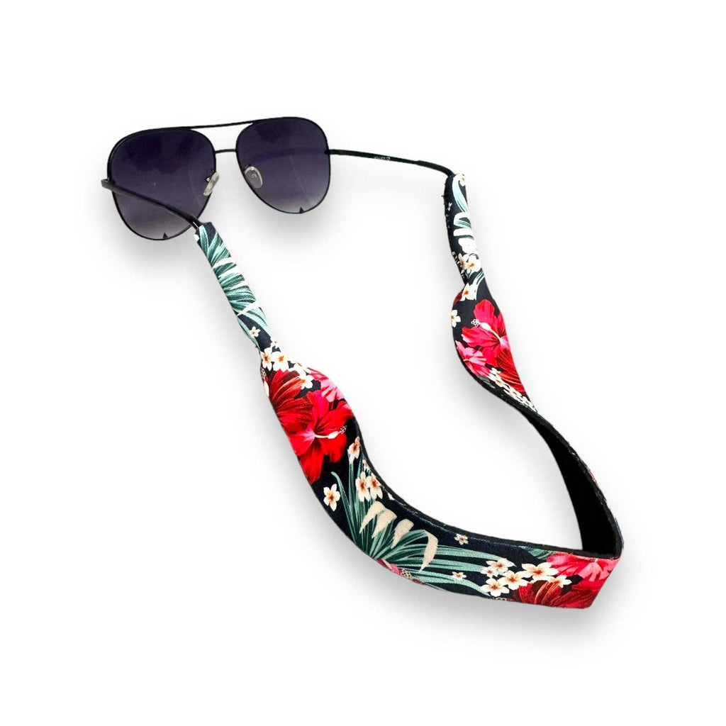 Spunky's - Adult Glasses Strap-Accessories-Spunky's-Hibiscus-Spunkys Surf Shop LLC
