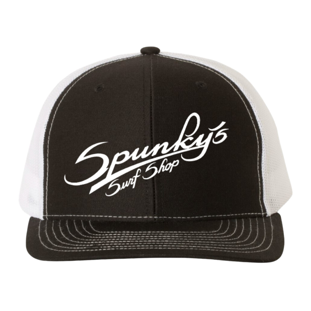 Spunky's - Black Trucker - Hat - Spunky's Embroidery