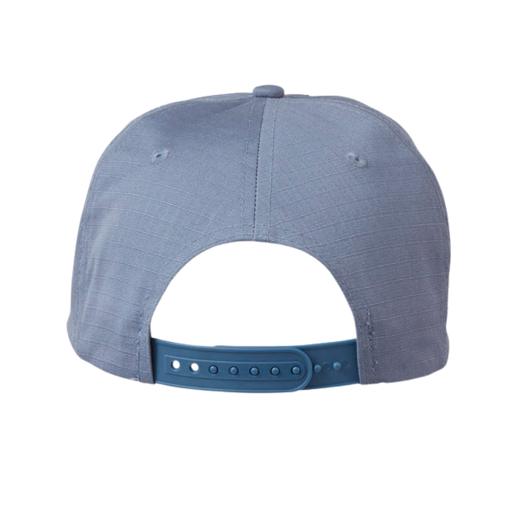Spunky's - Navy Blue Nautical Trucker - Hat - Rectangle Leather Patch-Hats-Spunky's-Navy & Navy-Rectangle Leather Patch-Spunkys Surf Shop LLC