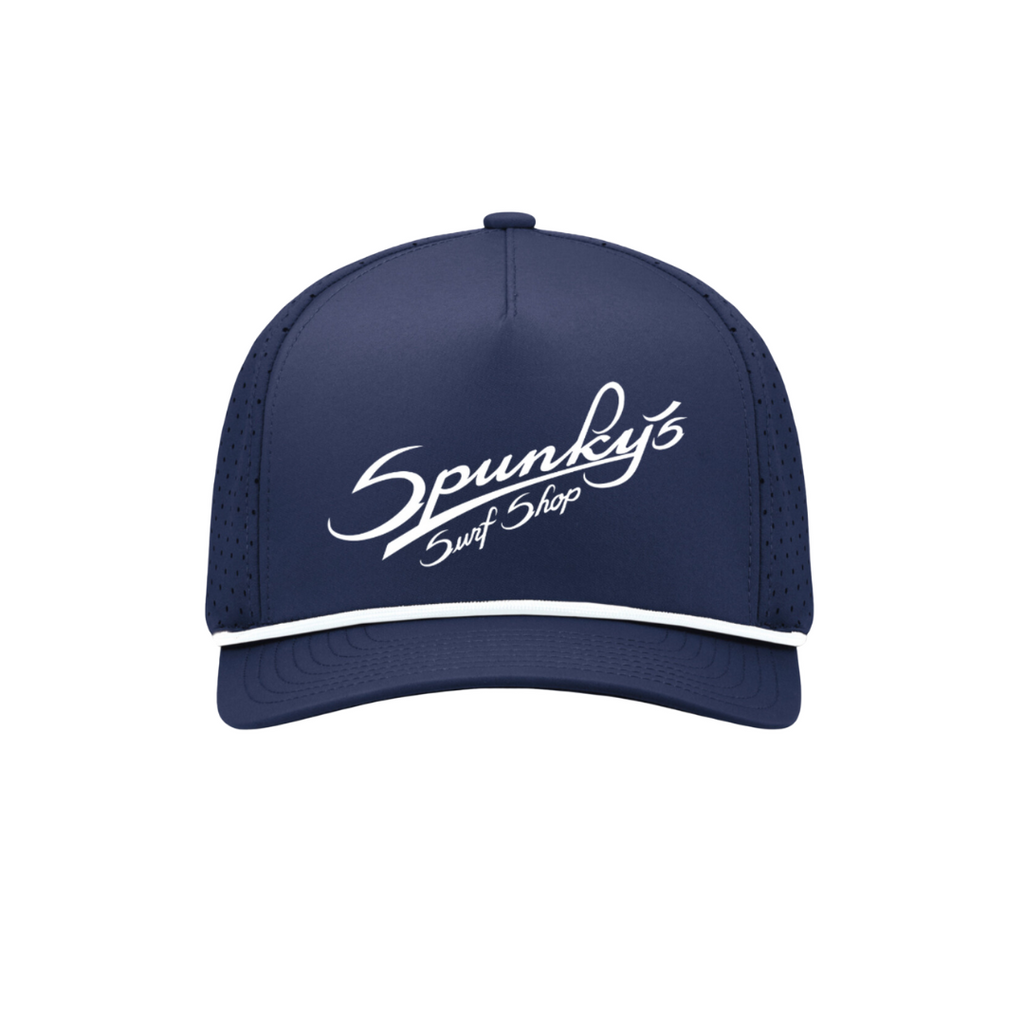 Spunky's - Navy Nautical Trucker - Hat - Spunky's Embroidery