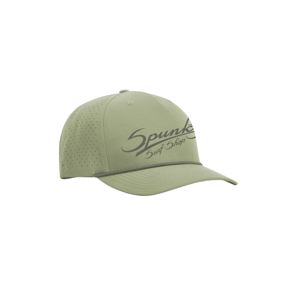 Spunky's - Olive Nautical Trucker - Hat - Spunky's Embroidery