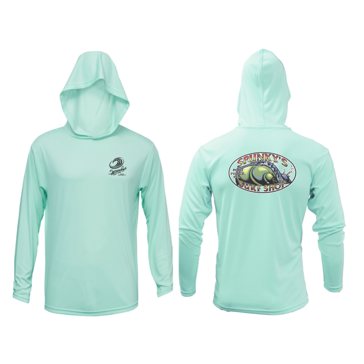 Spunky's - Performance Hoodie - The Wave - Unisex - UPF50