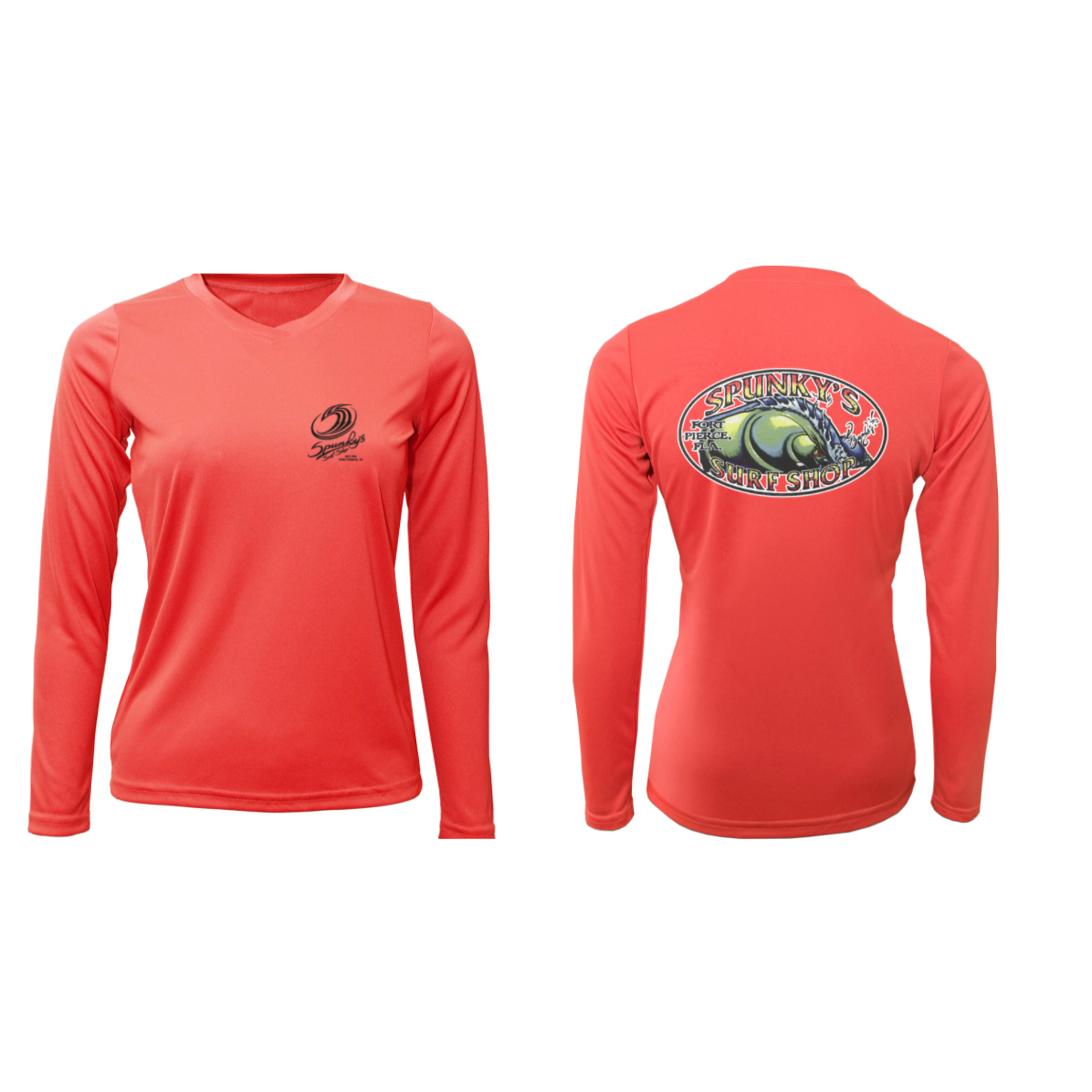 Spunky s Performance Long Sleeve The Wave Women UPF 50