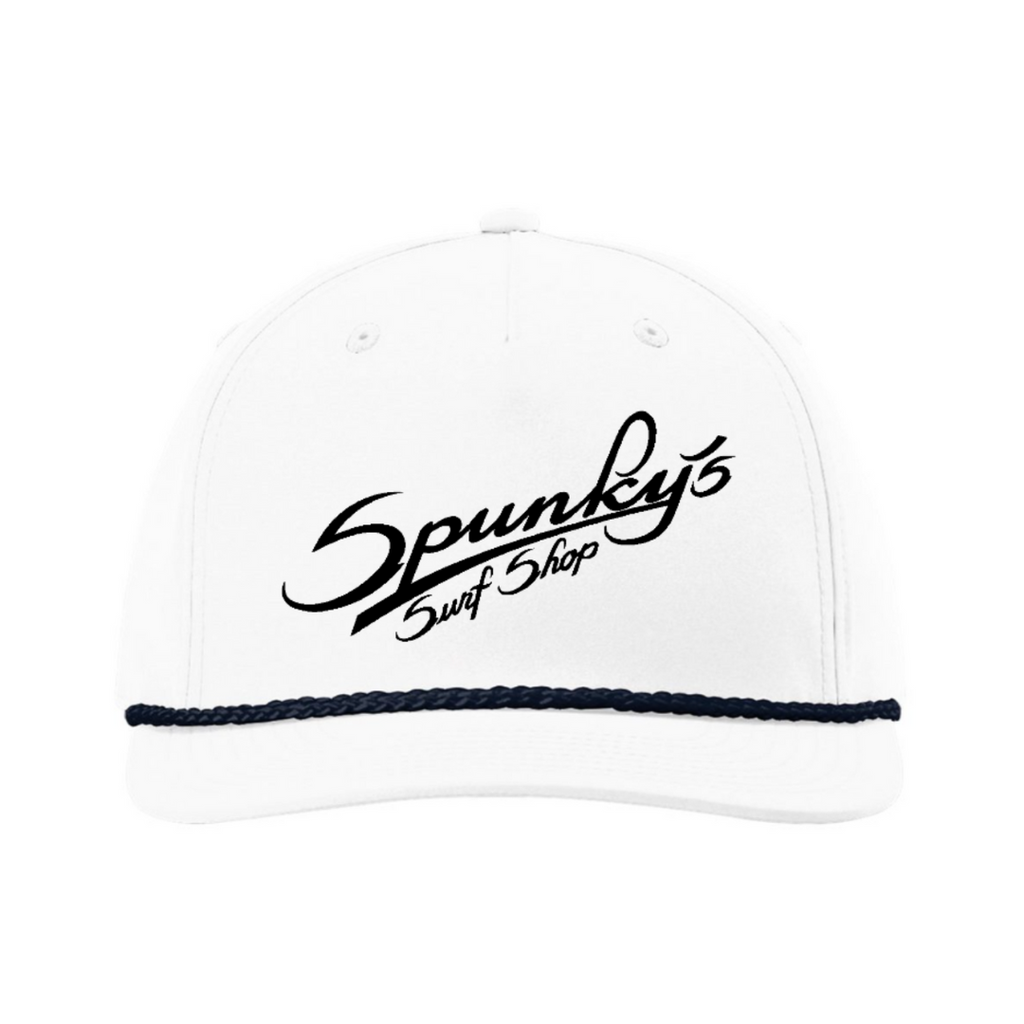 Spunky's - White Nautical Trucker - Hat - Spunky's Embroidery