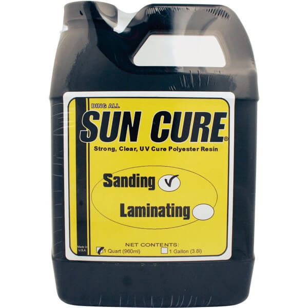 SunCure - Ding All Sanding Resin-Repairs-Sun Cure-Quart-Spunkys Surf Shop LLC