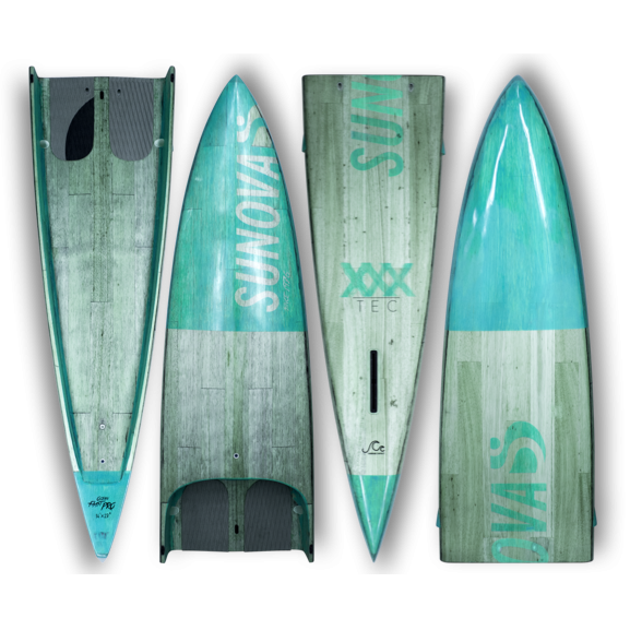 Sunova - Allwater Faast Pro - 2 Piece - TR3 Tec - Race Paddleboard-Paddleboards-Sunova-14' x 23"-Spunkys Surf Shop LLC