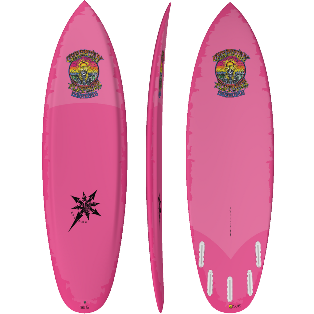 Sunova - Christian Fletcher - Loose Juice - Suns Tec-Shortboards-Sunova-Pink-5'9"-Spunkys Surf Shop LLC