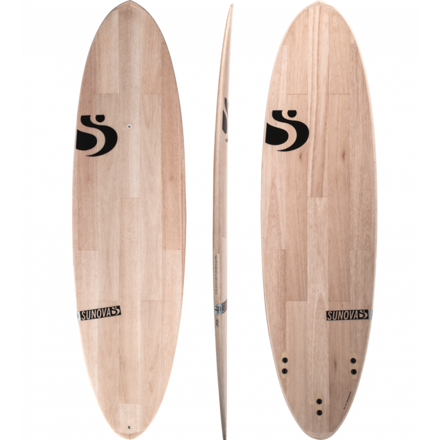 Sunova - Evolve - Morphlex - Surfboard-Funboards-Sunova-6'6"-Spunkys Surf Shop LLC