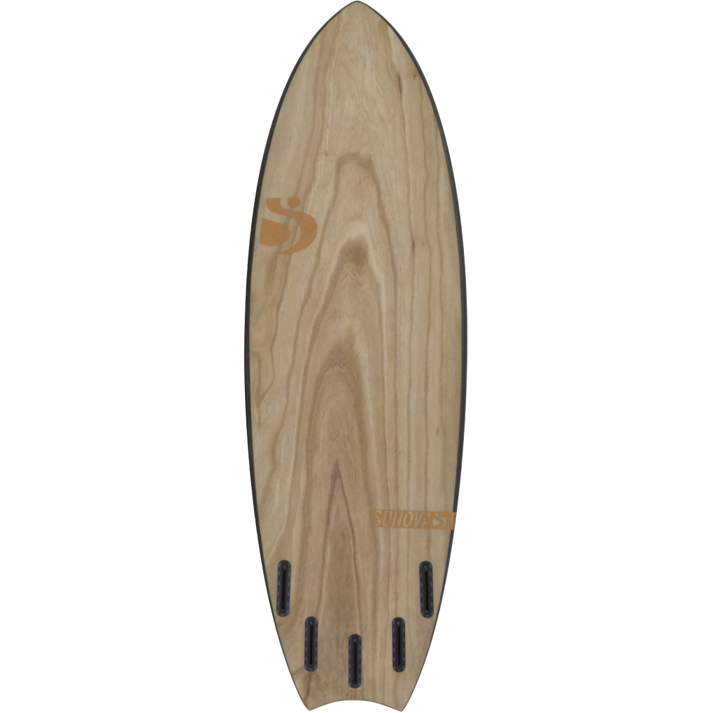 Sunova - Moonfish - Carbon TR3 - Surfboard-Shortboards-Sunova-5'4"-Spunkys Surf Shop LLC