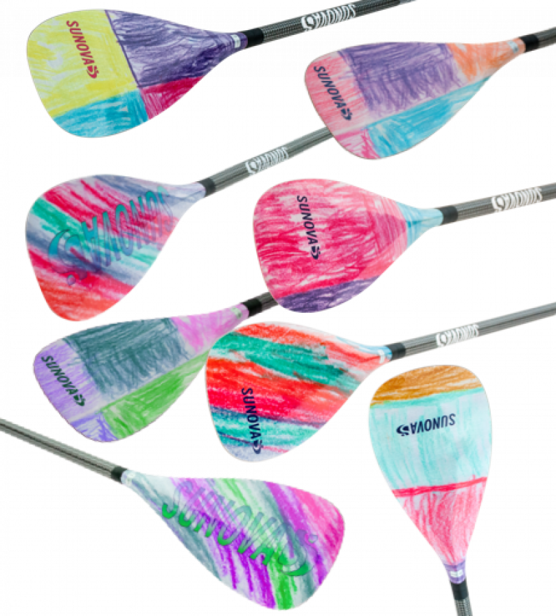 Sunova - Nalu Paddle-Paddles-Sunova-Fixed-Spunkys Surf Shop LLC