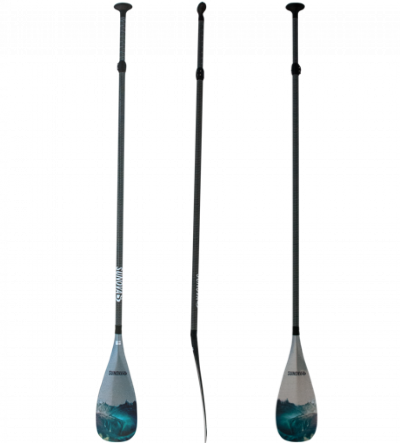 Sunova - Silver Wave Paddle-Paddles-Sunova-Adjustable-Spunkys Surf Shop LLC