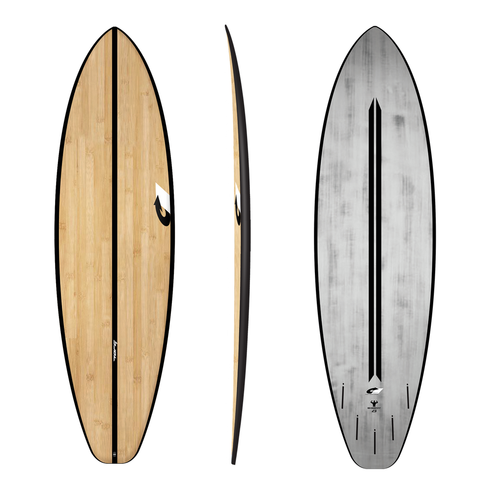 Torq - Bigboy 23 ACT - Surfboard-Funboards-Torq-Bamboo-6'10"-Spunkys Surf Shop LLC