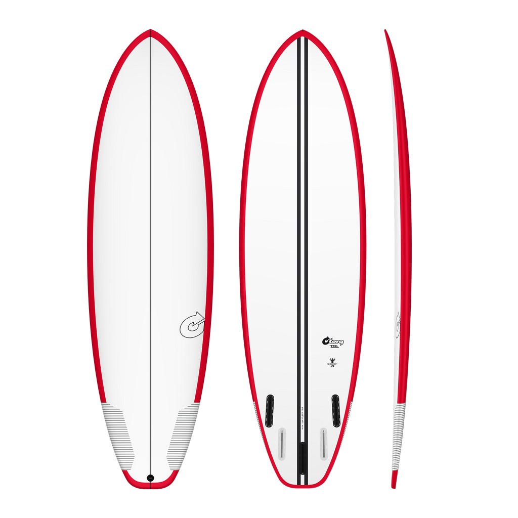Torq - Bigboy 23 TEC - Surfboard-Funboards-Torq-Red Rail-6'6"-Spunkys Surf Shop LLC