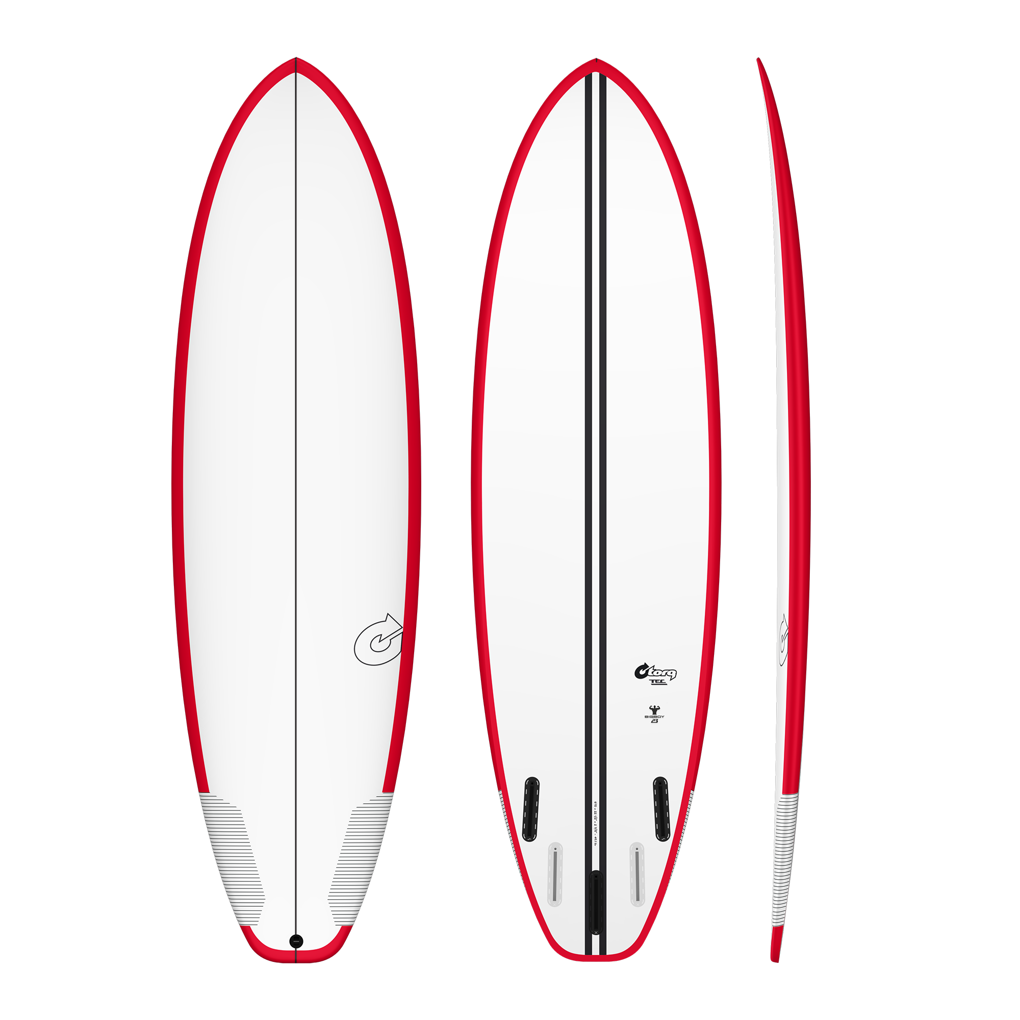 TORQ BIGBOY23 6'6 ファンボード Futuresフィン付き Torq - Bigboy 23 TEC - Surfboard – Spunkys Surf Shop LLC