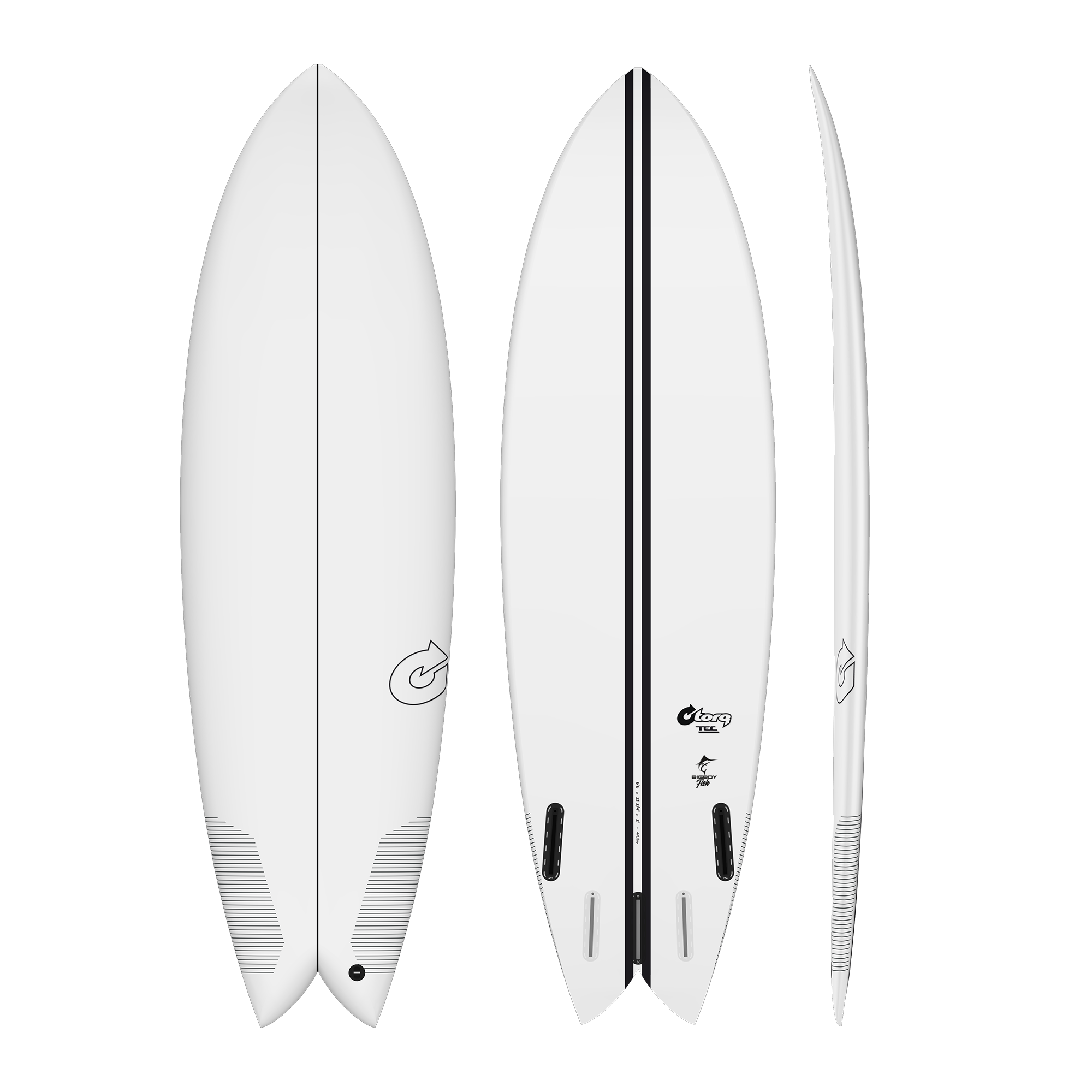 Torq - Bigboy Fish TEC - Surfboard – Spunkys Surf Shop LLC