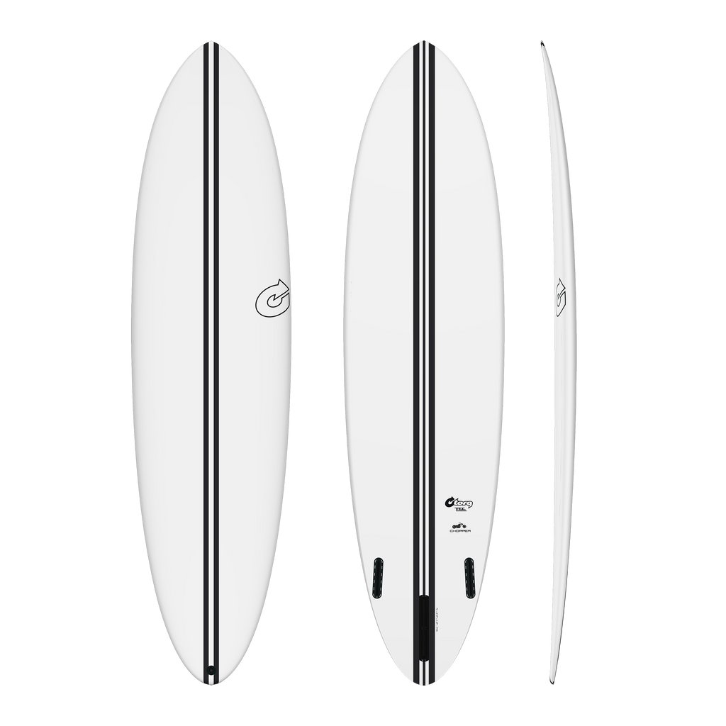 Torq - Chopper TEC - Surfboard-Funboards-Torq-White-6'10"-Spunkys Surf Shop LLC