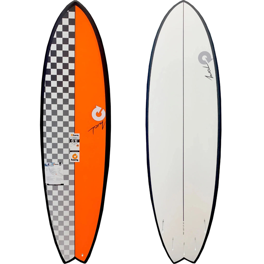 Torq - Fish TET - Surfboard-Funboards-Torq-Checkers-6'6"-Spunkys Surf Shop LLC