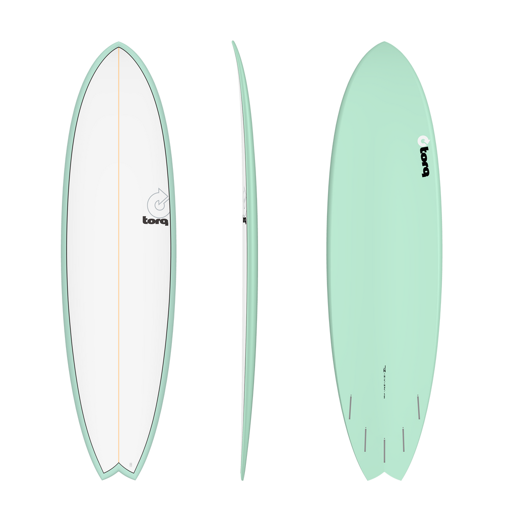 Torq - Fish TET - Surfboard-Funboards-Torq-Sea Green-5'11"-Spunkys Surf Shop LLC