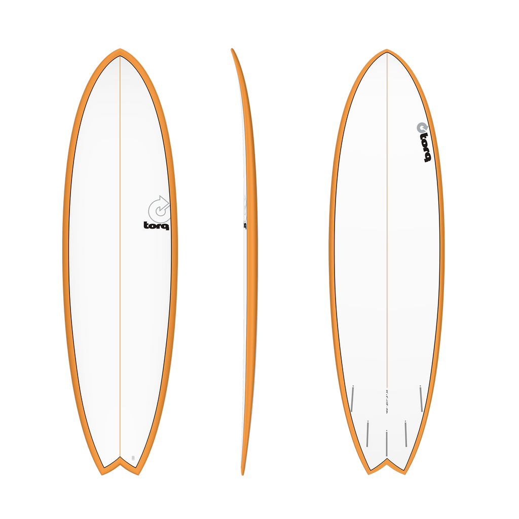 Torq - Fish TET - Surfboard-Funboards-Torq-Orange Rail-5'11"-Spunkys Surf Shop LLC