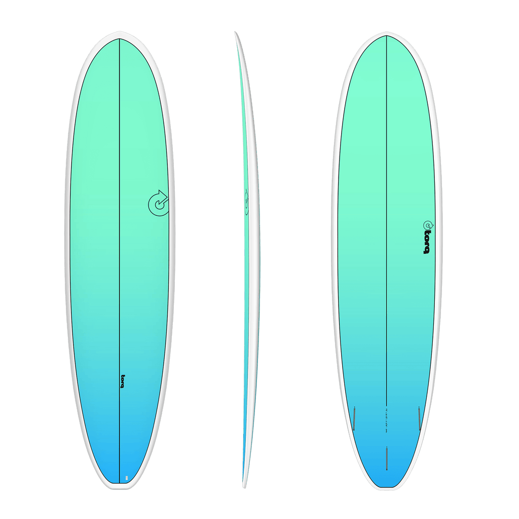 Torq - Fun V+ TET - Surfboard-Funboards-Torq-Retro Fade Seagreen-7'8"-Spunkys Surf Shop LLC