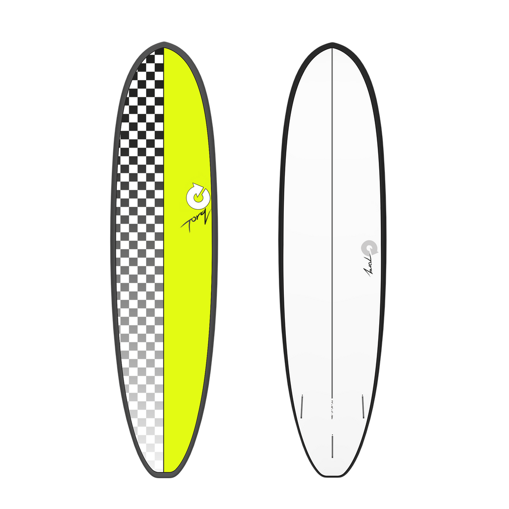 Torq - Fun V+ TET - Surfboard-Funboards-Torq-Checkers-7'4"-Spunkys Surf Shop LLC
