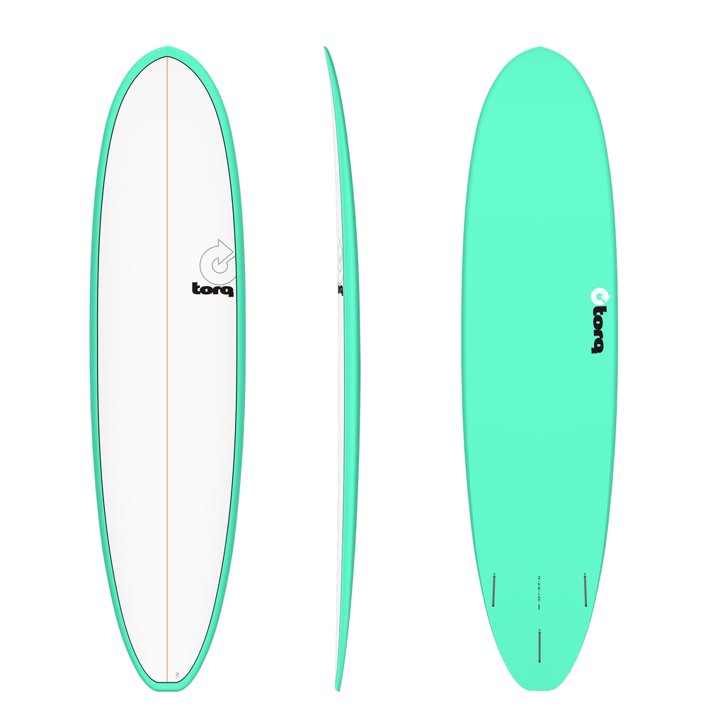 Torq - Fun V+ TET - Surfboard-Funboards-Torq-Sea Green-7'4"-Spunkys Surf Shop LLC
