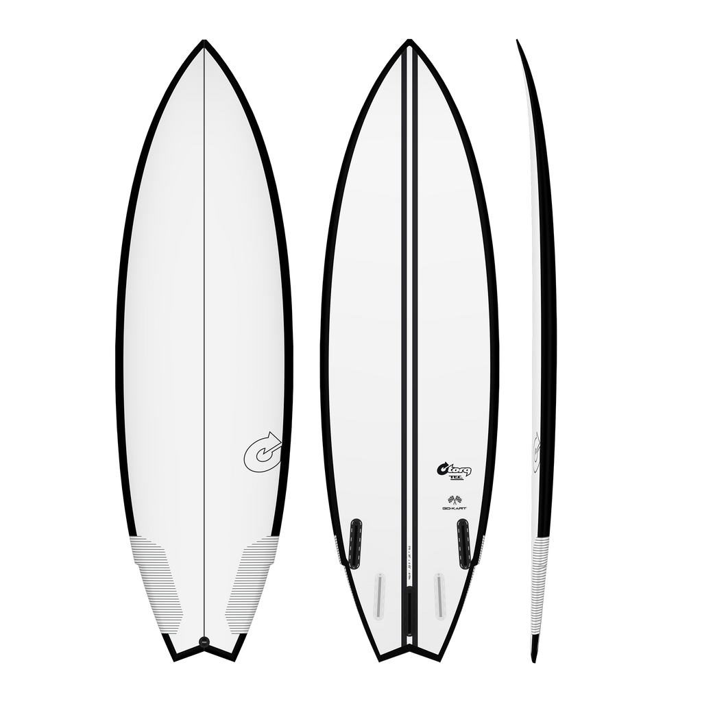 Torq - Go Kart TEC - Surfboard-Shortboards-Torq-Black Rails-5'8-Spunkys Surf Shop LLC
