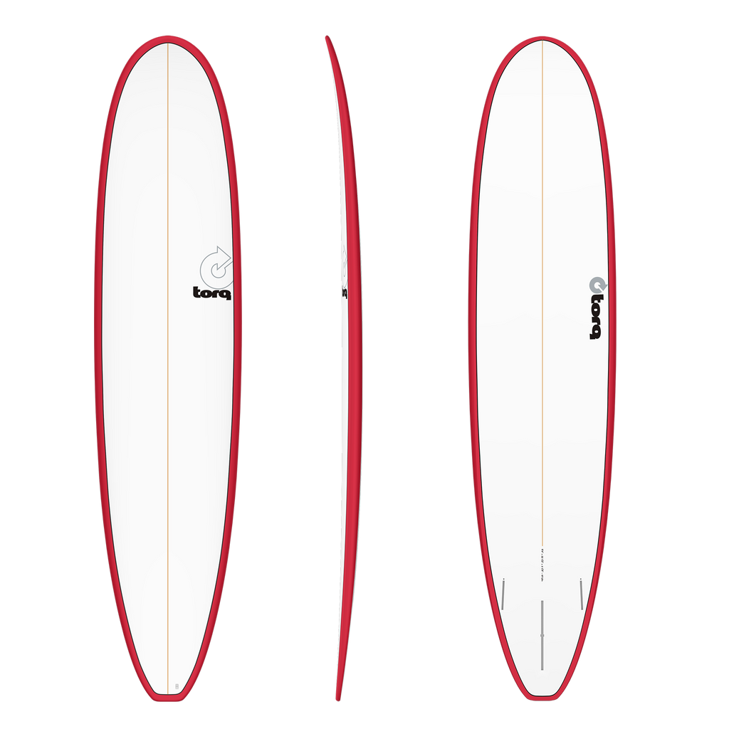 Torq - Longboard TET - Surfboard-Longboards-Torq-Red Rails-8'0"-Spunkys Surf Shop LLC