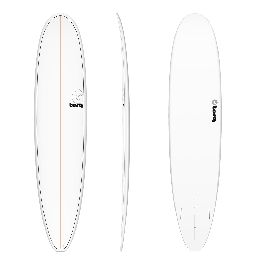 Torq - Longboard TET - Surfboard-Longboards-Torq-White-8'0"-Spunkys Surf Shop LLC