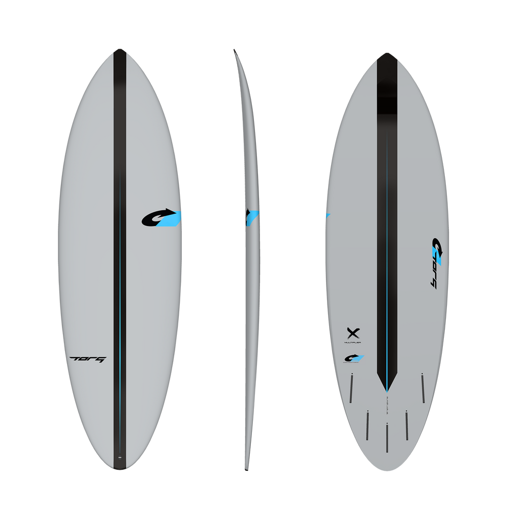 Torq - Multiplier ACT - Surfboard-Shortboards-Torq-Gray-5'8-Spunkys Surf Shop LLC