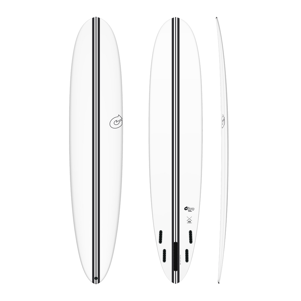 Torq - The Don HP TEC - Surfboard-Longboards-Torq-White-9'1"-Spunkys Surf Shop LLC