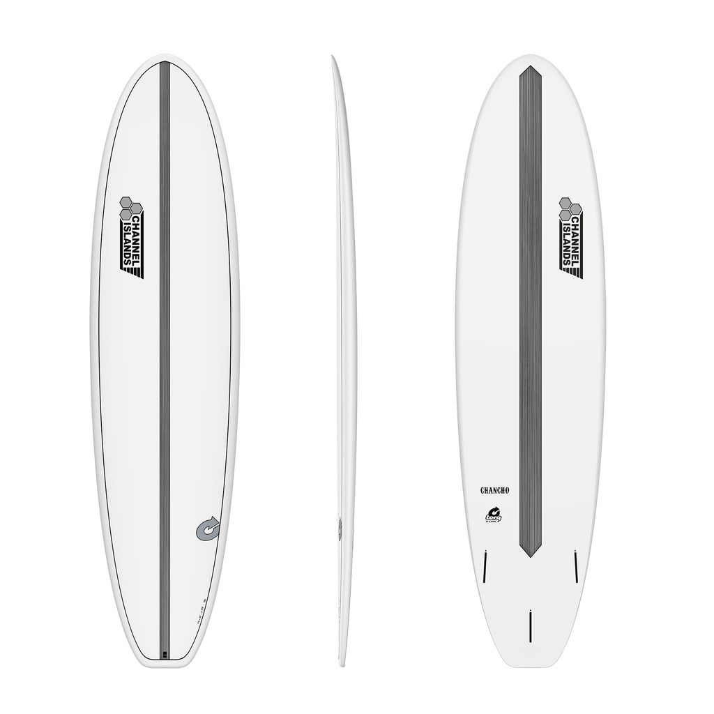 Torq - X Lite Chancho - Surfboard-Funboards-Channel Islands-Pinline White-7'0"-Spunkys Surf Shop LLC